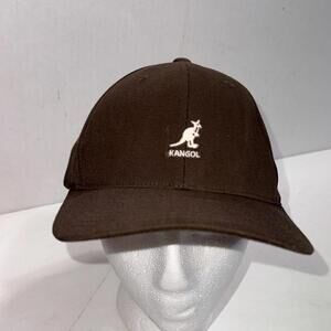 Kangol Gorpcore Brown Baseball Cap Outdoor Wool‎ Flex Army Flexfit Hat L/XL